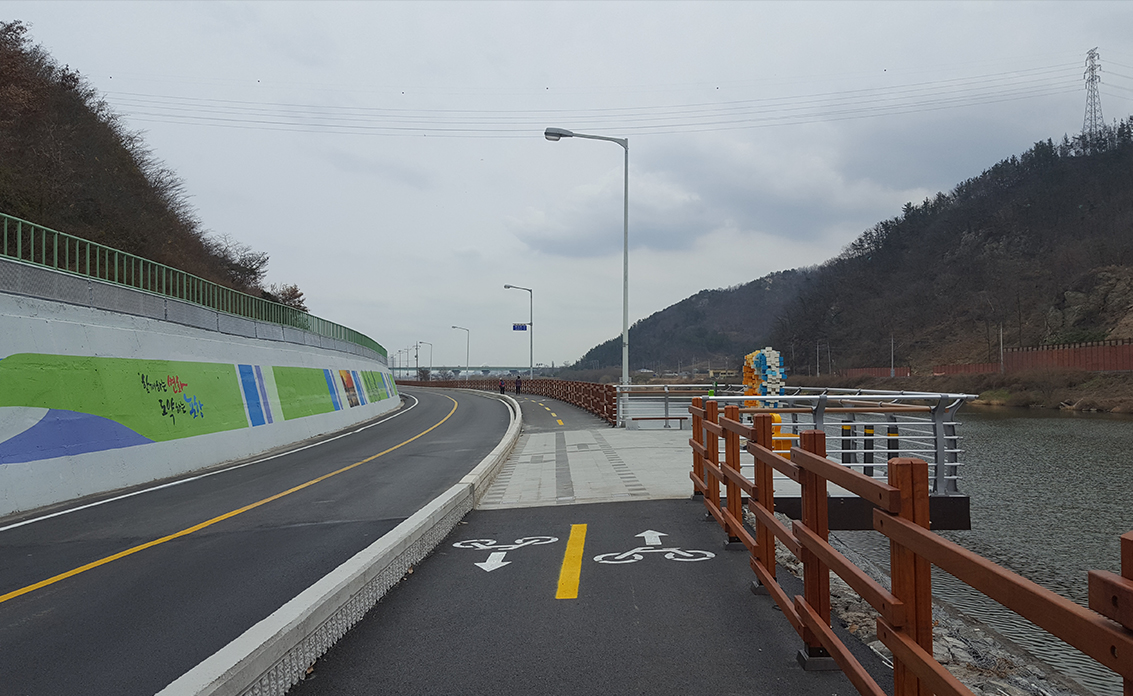 Hyeongsan river co-living road('16. 1~'16. 12) 