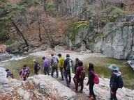 Climbing Naeyeonsan Mountain