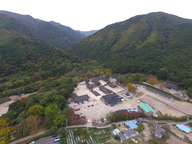 宝鏡寺（ポギョンサ）の遠景